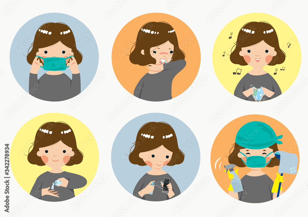 Everyday Tips for virus COVID-19 protection Everyday Tips for virus COVID-19 protection
