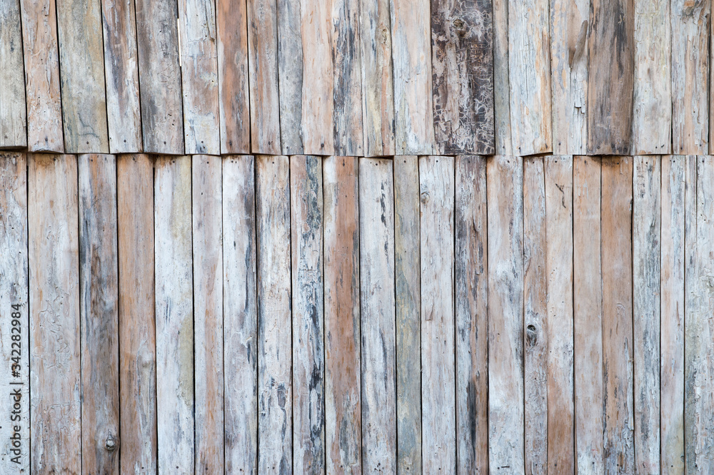 grunge of wood plank pattern for background