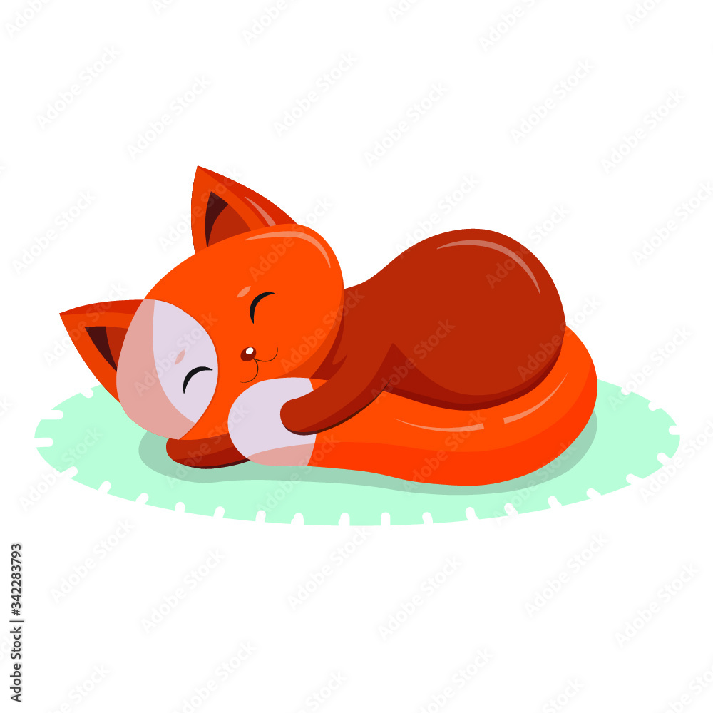 cute cat sleeps on a rug cute cat sleeps on a rug