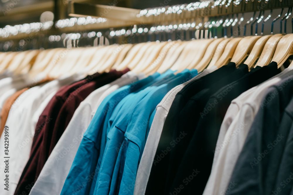Obraz premium clothes store