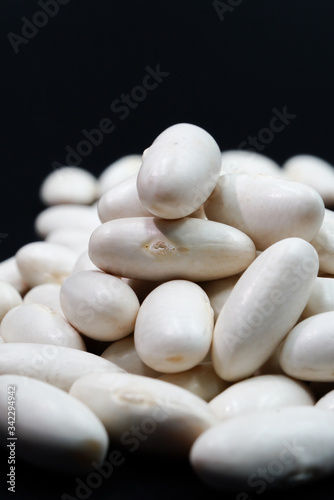 white beans-alubia blanca-frijoles