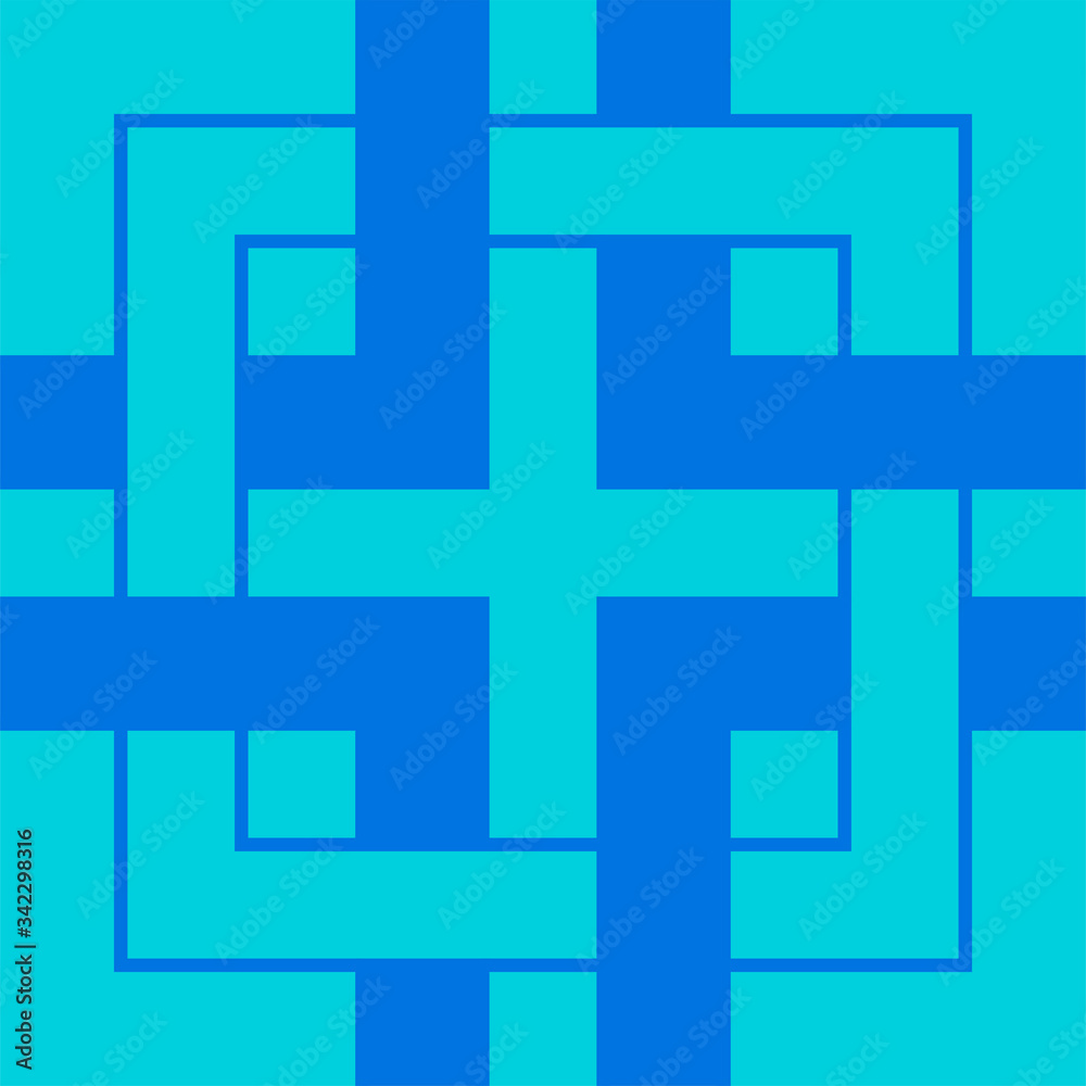 Seamless Japanese pattern connecting the lines Seamless Japanese pattern connecting the lines