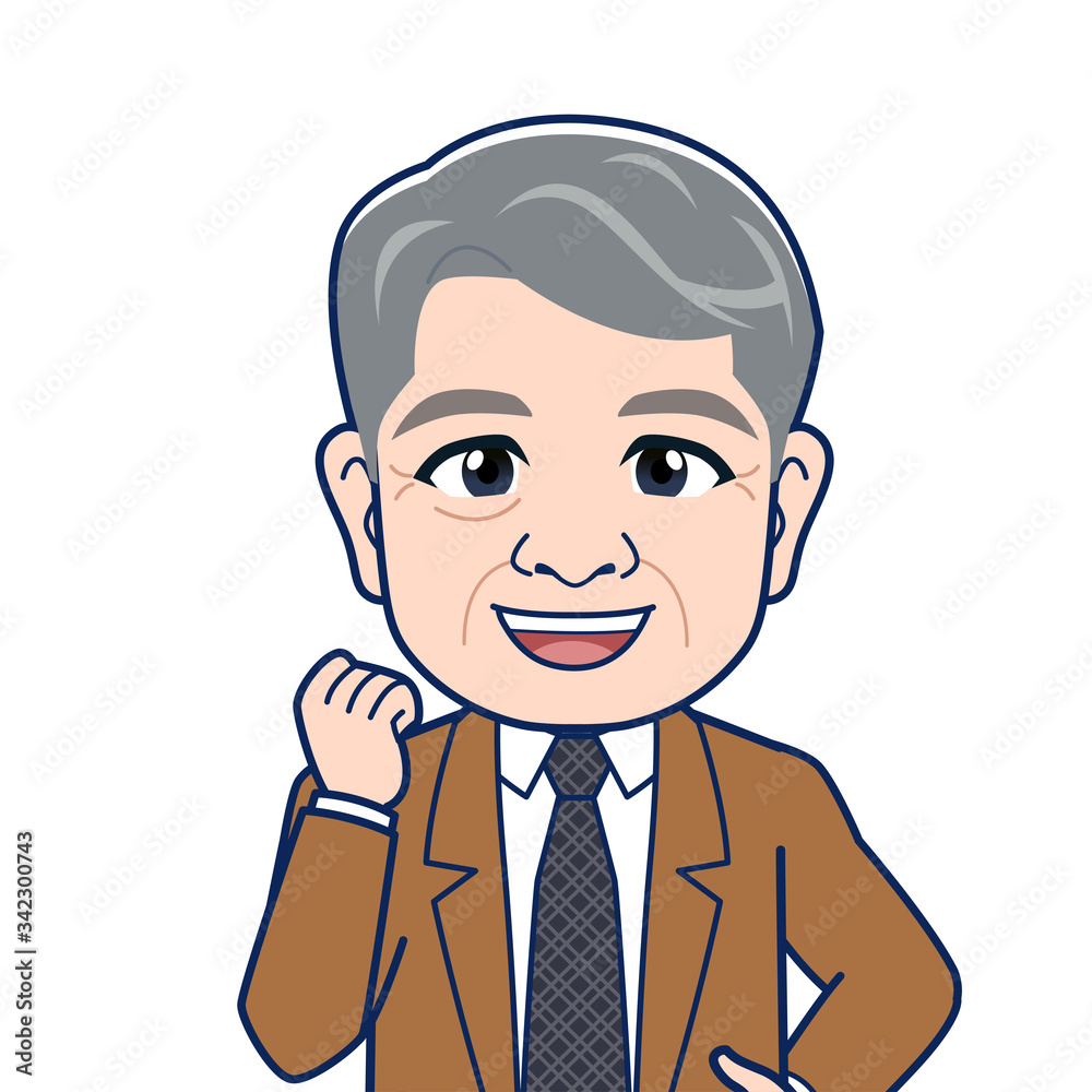 定年退職前の社員