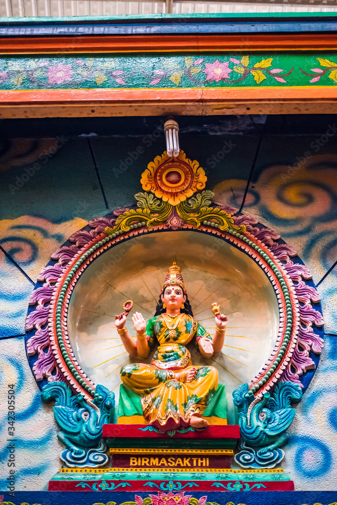 Obraz premium Mariamman Hindu temple or 