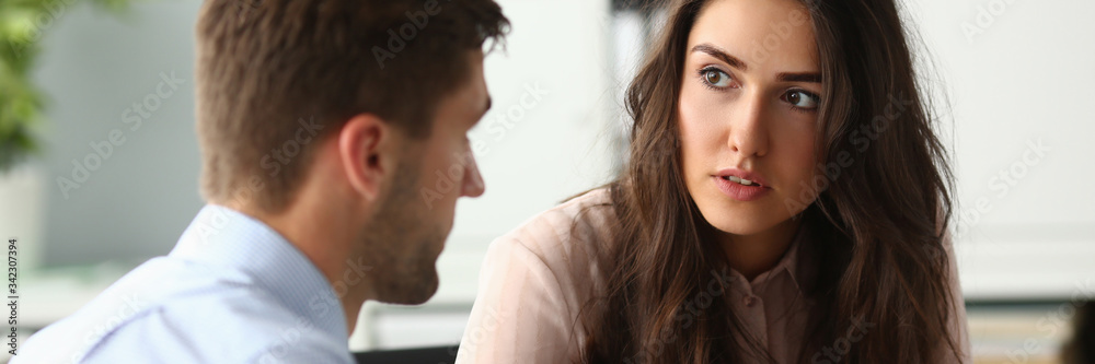 Beautiful woman working in office Beautiful woman working in office