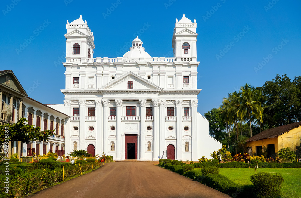Old Goa cathedral