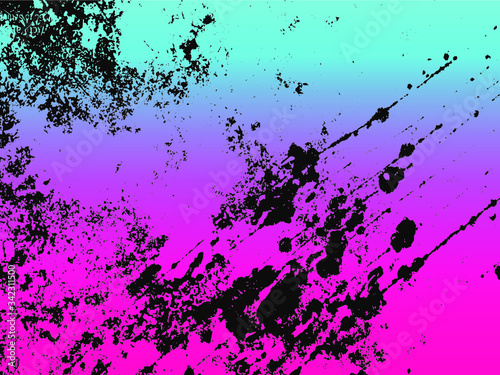 Grunge vector background fun color