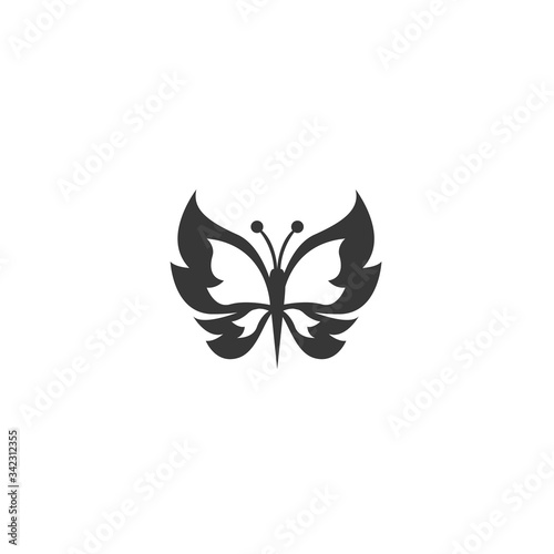 butterfly icon vector illustration design
