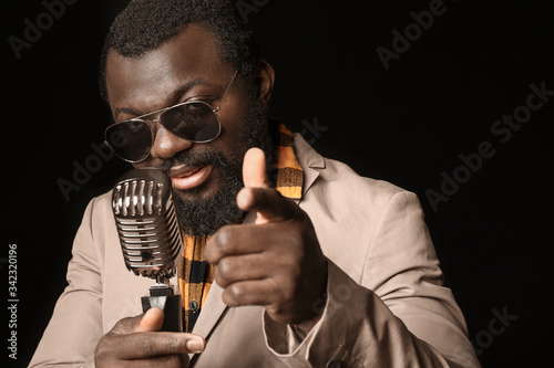 Male African-American singe...
