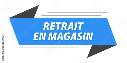 retrait en magasin bannière