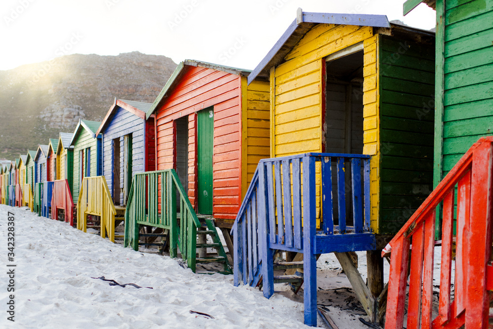 Naklejka premium Muizenberg, Südafrika
