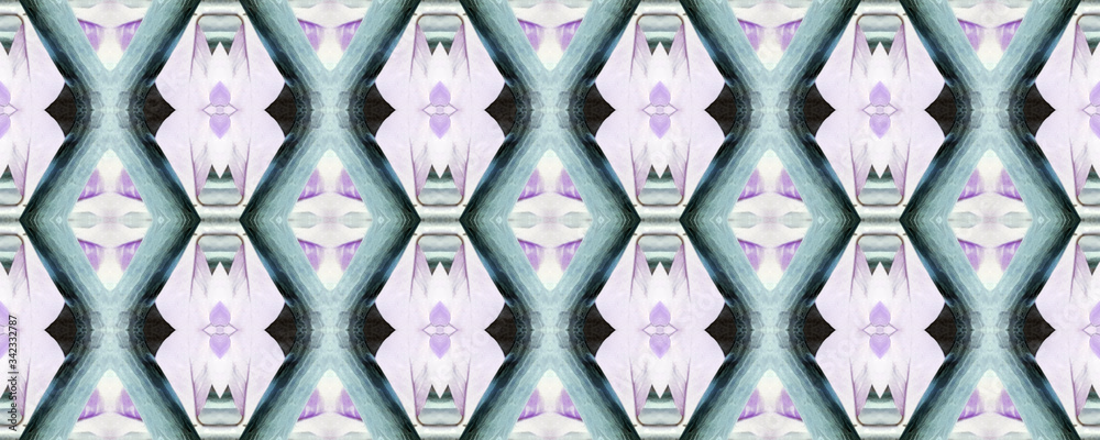 Fototapeta premium Seamless ornament. Modern patterns. Decoration. Abstract background. Seamless background. Seamless texture. Abstract texture. Modern style. Duplicate elements. Texture for wallpaper and fabric