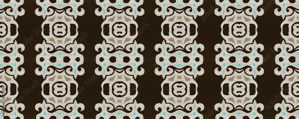 Gothick style. Seamless gothic ornament. Vintage background. Seamless texture. Abstract forms. Seamless vintage background. Texture for wallpaper and fabric