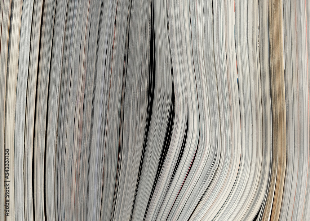 Fototapeta premium Stack book paper texture background