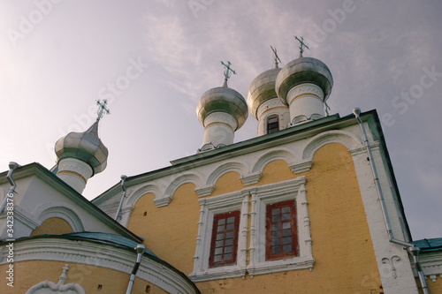 Church of the Resurrection of Christ in the village of Matigory of the Archangel diocese. Russia
