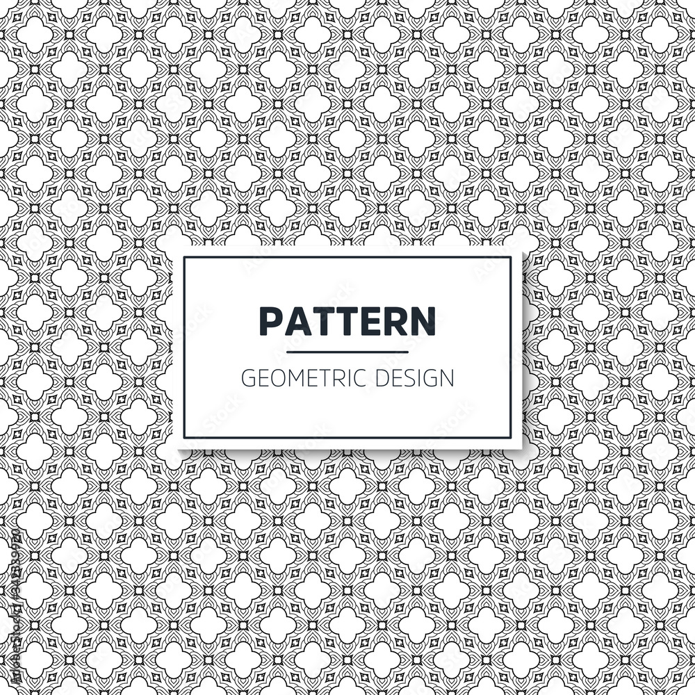 Seamless geometric black and white pattern Seamless geometric black and white pattern