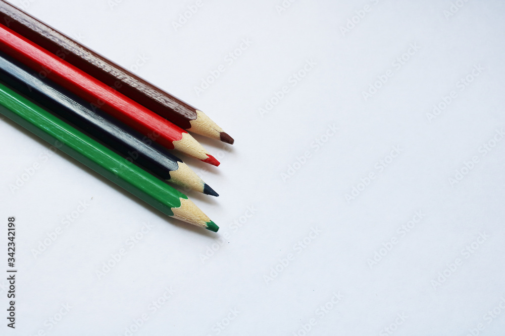 the child draws at home, colored pencils the child draws at home, colored pencils