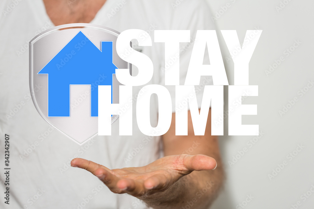 Stay home digital stay safe 3d. Stay home digital stay safe 3d.