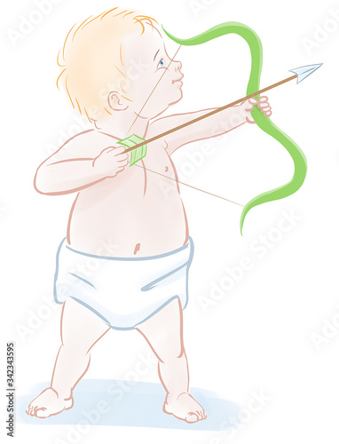 Child with Bow and arrow