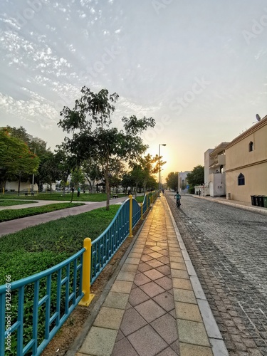 road in the city