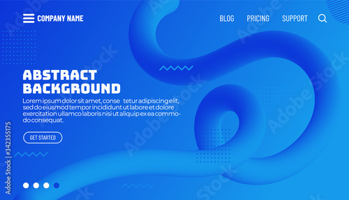Covid-19 corona virus protection concept. 3d flow shape creative design set. Dynamic liquid color wave backgrounds. Templates set for brochures, posters, banners, flyers and cards. Vector illustration