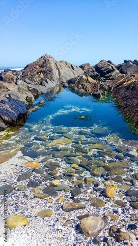 Rocky beach front, Cape Town, South Africa