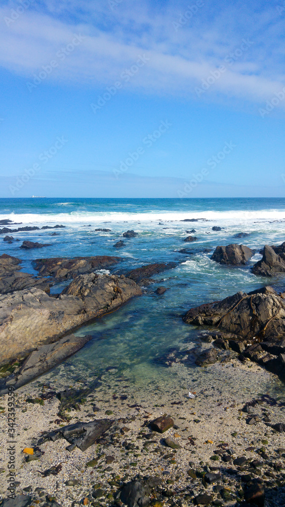 Rocky beach front, Cape Town, South Africa