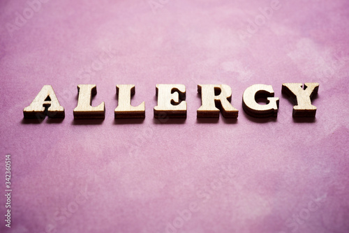 Allergy text view