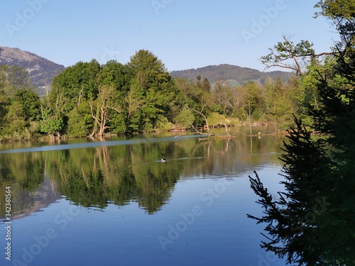 Spiegelung im See