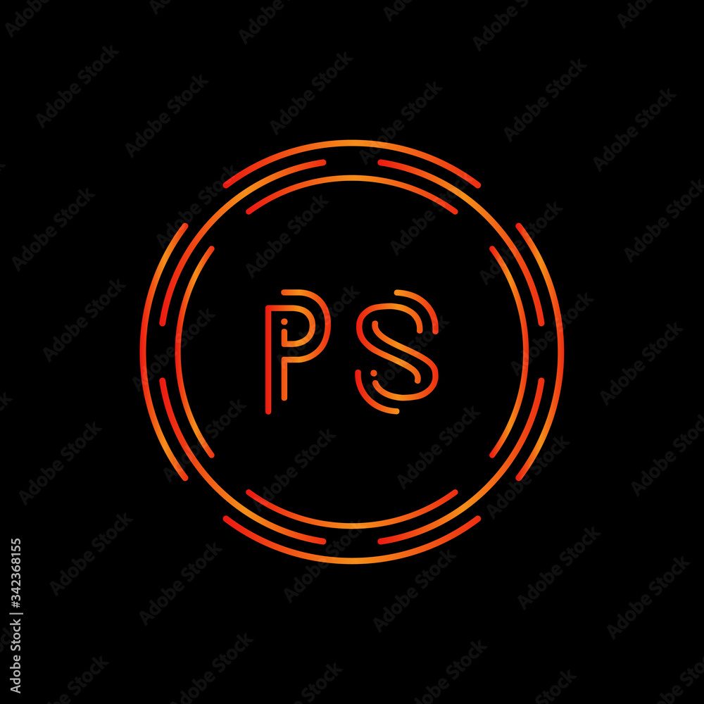 Initial Letter PS Logo Design Vector Template. PS Letter Logo Design Initial Letter PS Logo Design Vector Template. PS Letter Logo Design