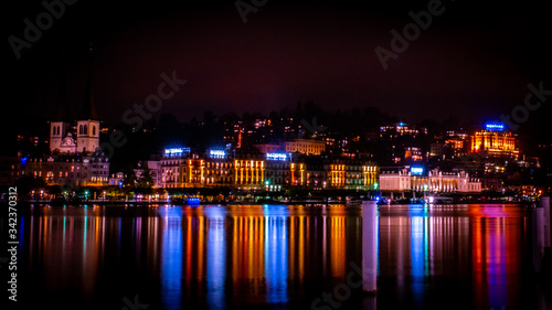 Lucerne by night © Giovanni