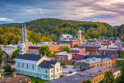 Fototapeta Naklejka Na Ścianę i Meble -  Montpelier, Vermont, USA