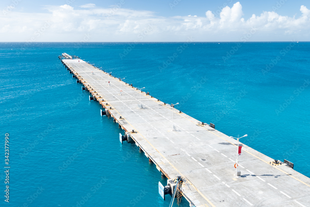 Fototapeta premium Jetty at a Port