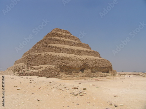 Egypt. The Djoser pyramid