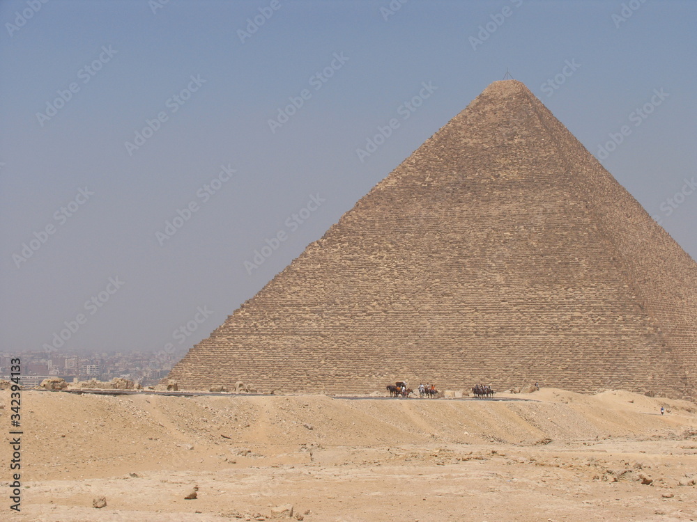 Egypt. The pyramid complex of Giza Egypt. The pyramid complex of Giza