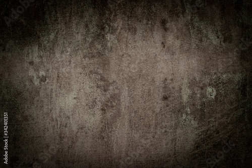 Old dark cement concrete wall textures background. © 249 Anurak