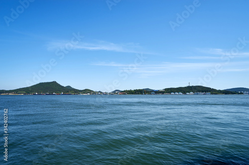 Mokpo Port in Mokpo-si, South Korea.  © photo_HYANG