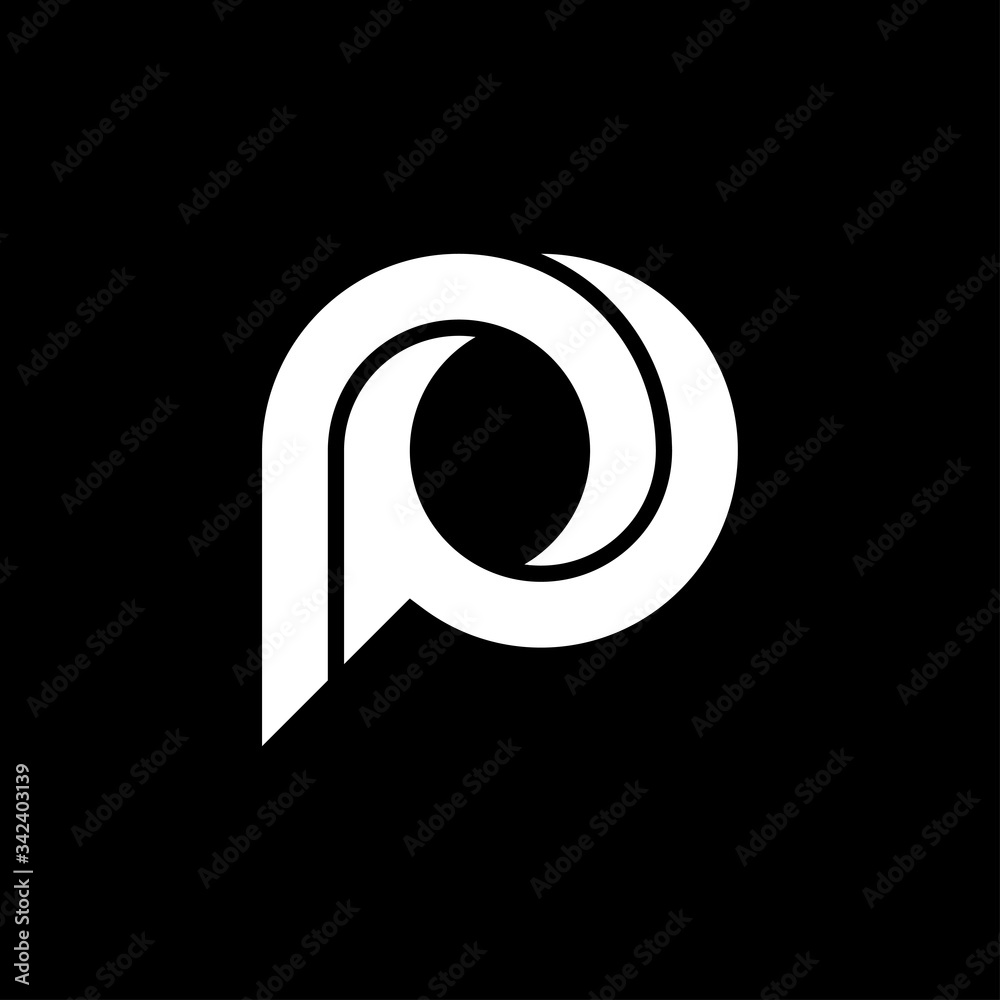 Letter P, PP logo Letter P, PP logo