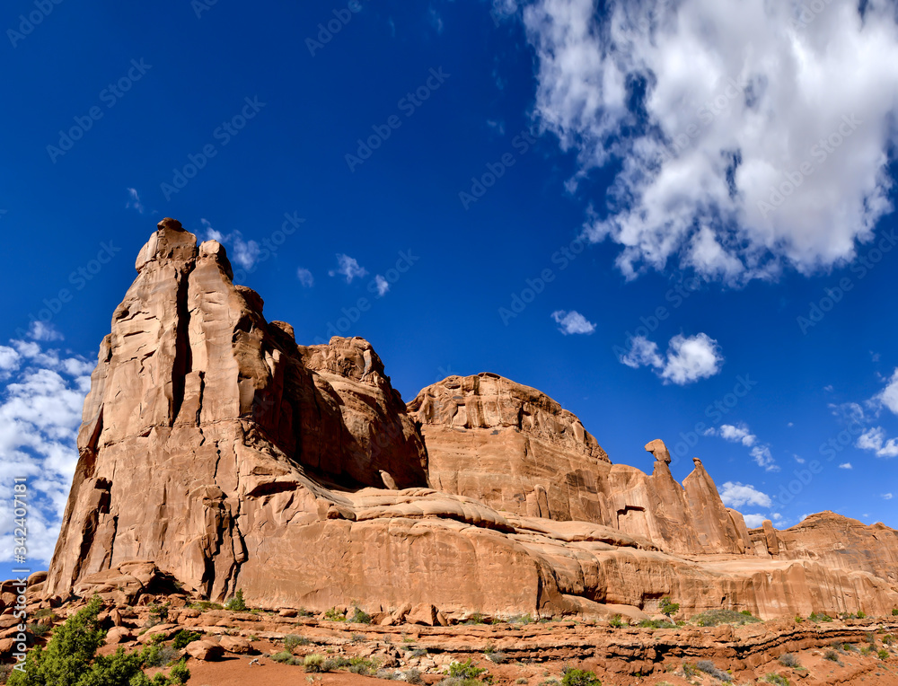 Fototapeta premium Red Rock Formation, Arches National Park