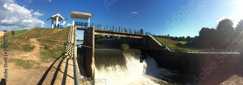 bridge over the river