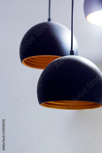 Lamp electricity hanging decorate home interior
