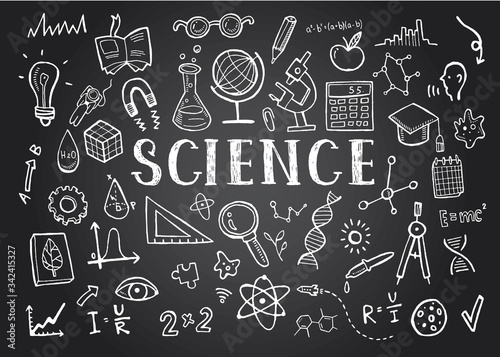 Hand drawn science 
