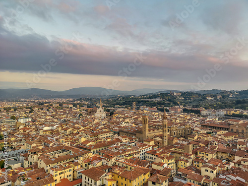 Florence at sunset © a