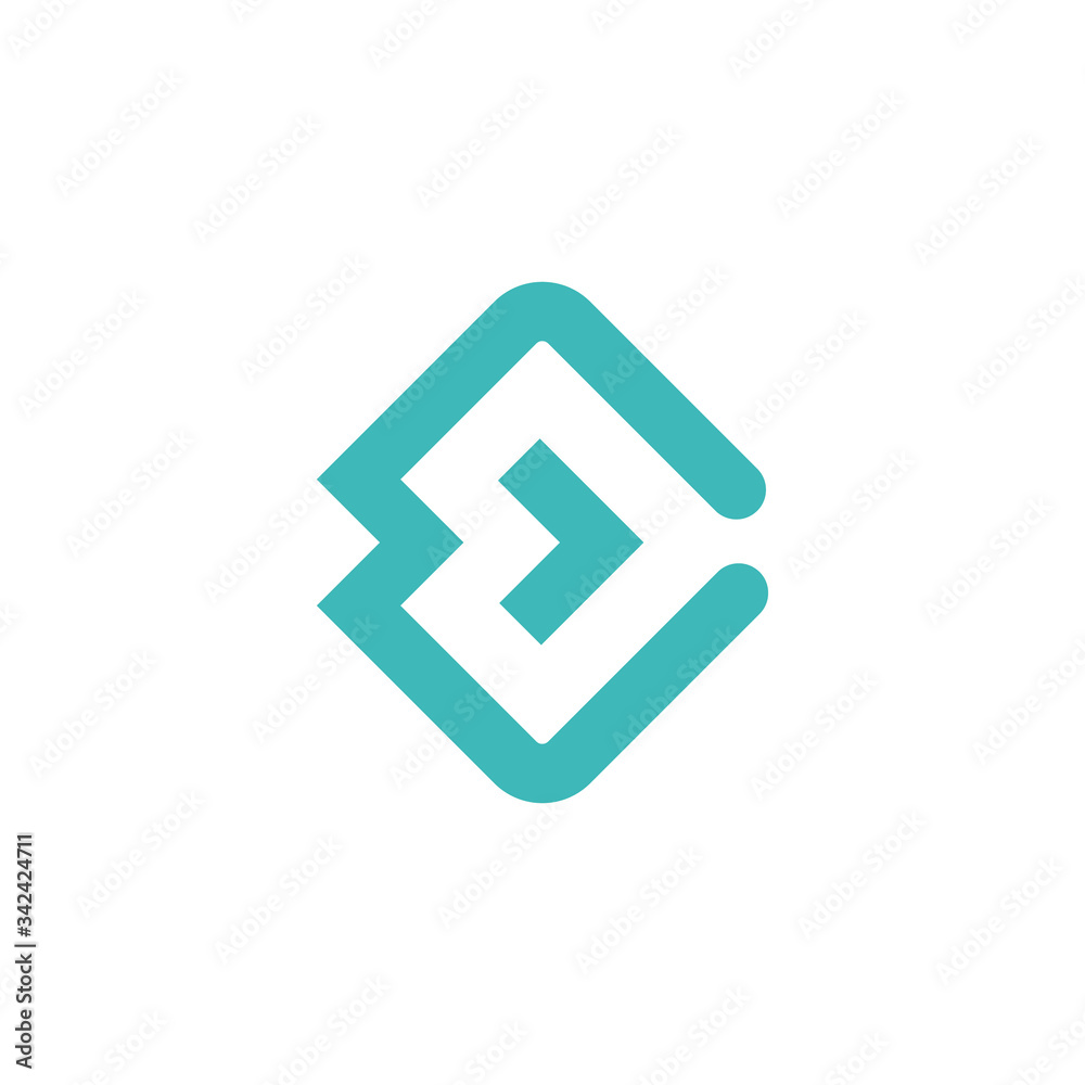 Letter E logo icon design template elements. Vector color sign. Letter E logo icon design template elements. Vector color sign.