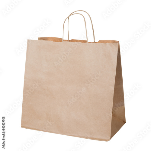 Kraft bag gift bag with handles