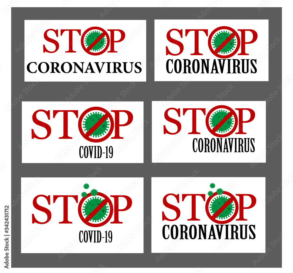 Coronavirus. poster.