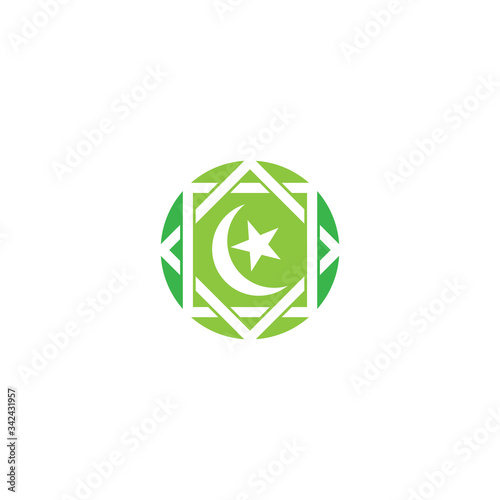 Islamic Logo Template vector symbol