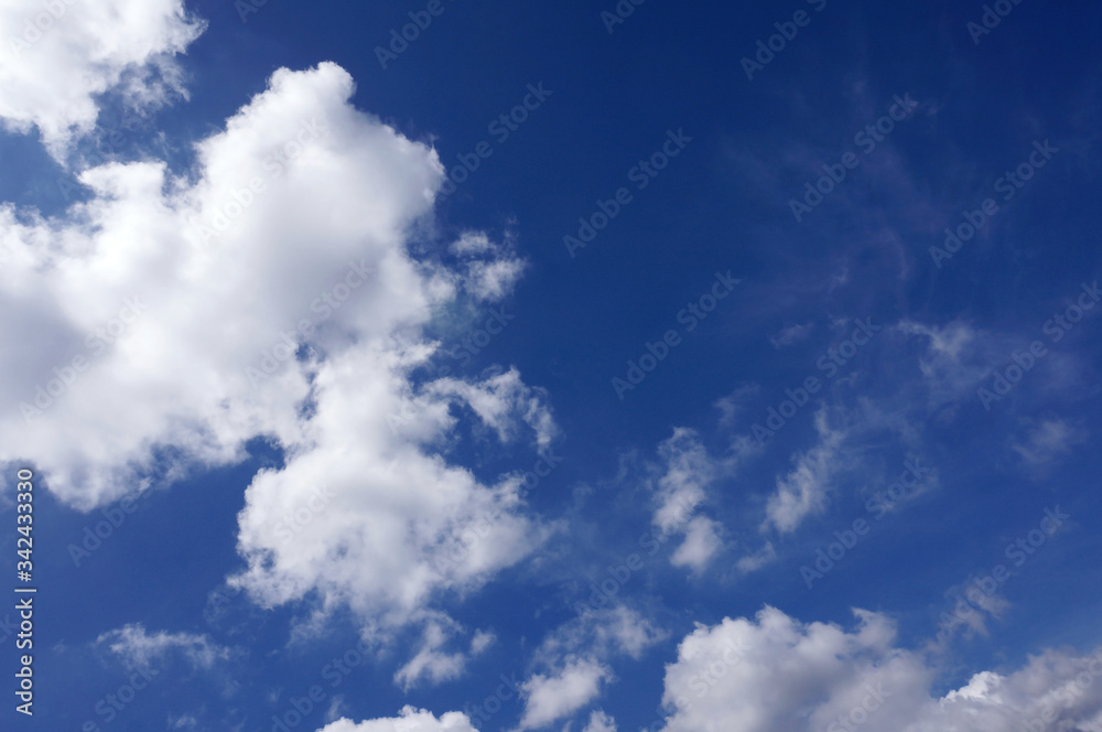 Blue sky background with white clouds Blue sky background with white clouds