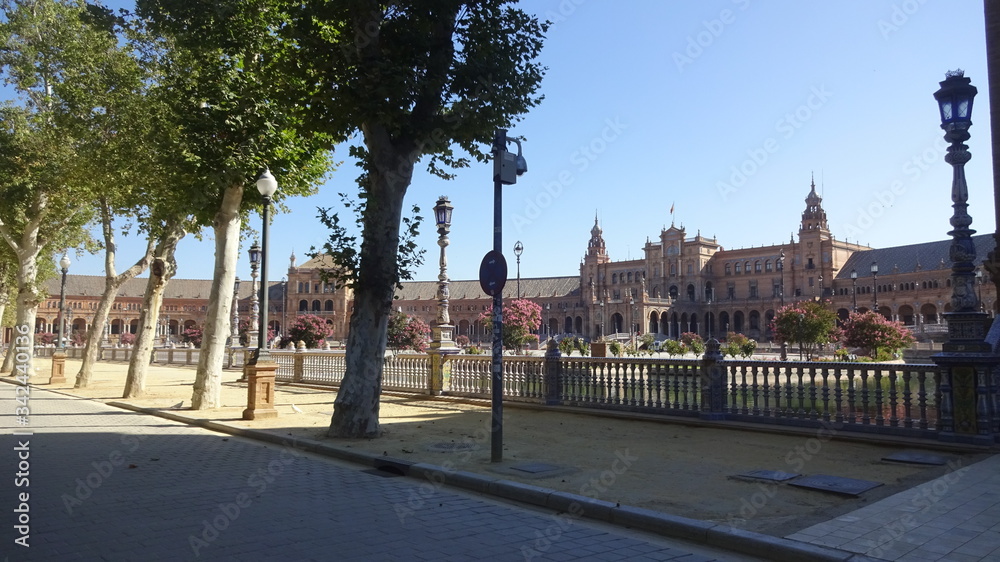 Naklejka premium Seville is a stunning city in Andalusia, Spain