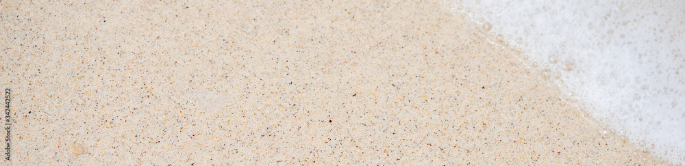 Beautiful nature view of sea beach on blurred blue with copy space using as background natural landscape, fresh cover page, world oceans day concept. Beautiful nature view of sea beach on blurred blue with copy space using as background natural landscape, fresh cover page, world oceans day concept.